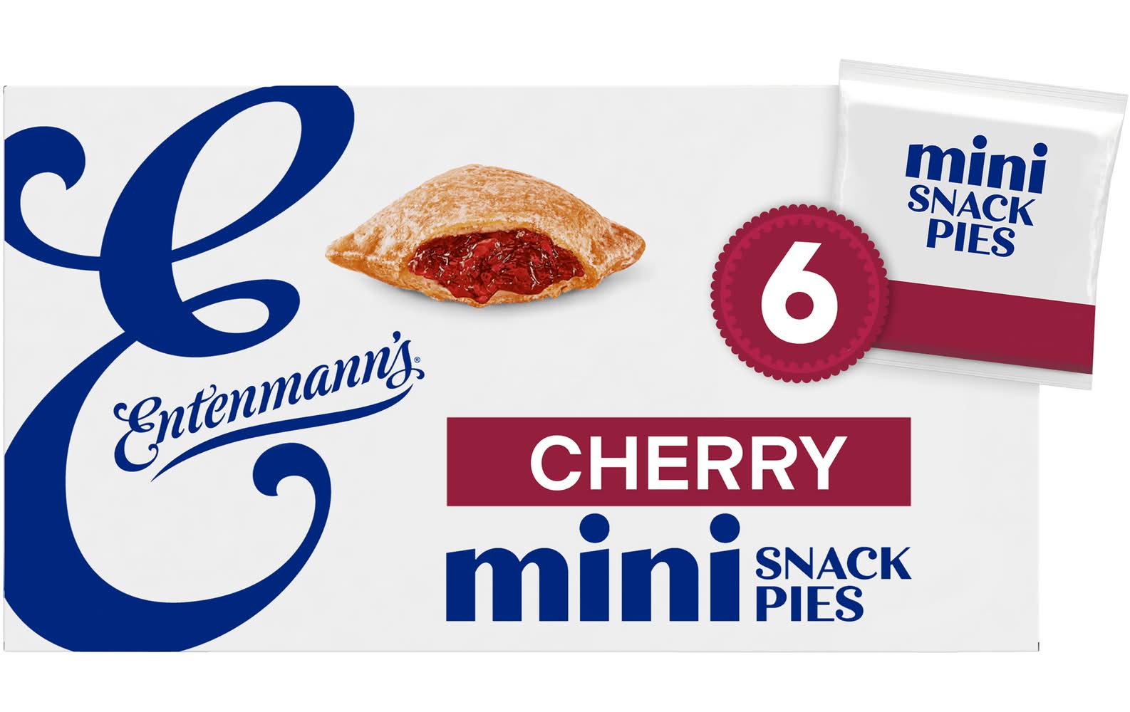 Entenmann's Mini Snack Pies, Cherry (12 oz, 6 ct)