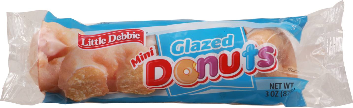 Little Debbie Glazed Mini Donuts (3 oz)