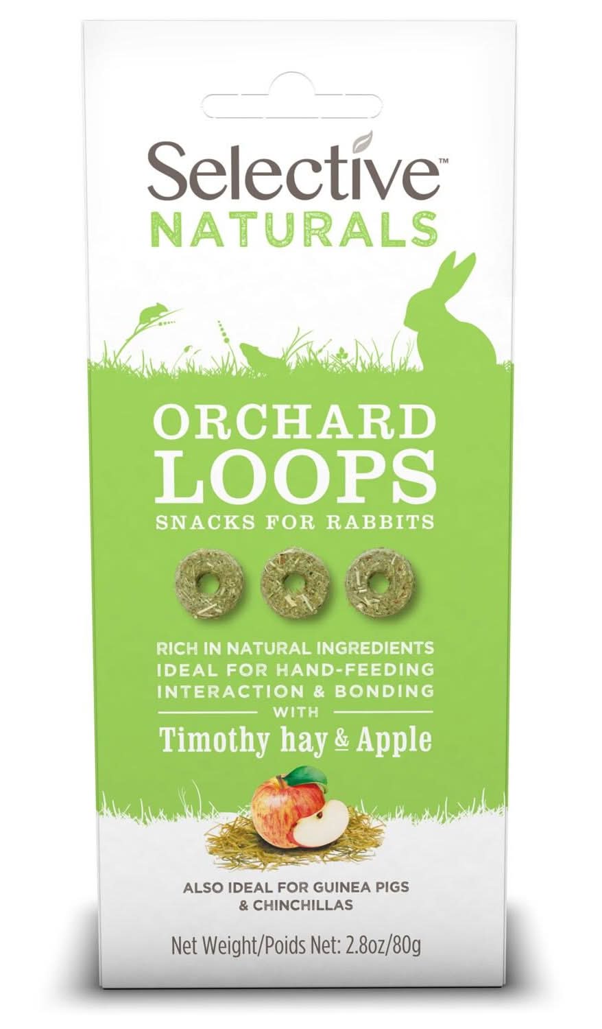 Selective Naturals Orchard Loops Small Animal Treats, 2.8 oz