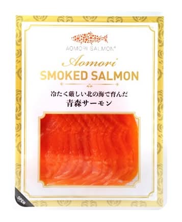 三洋食品　青森サーモン使用　スモークサーモンスライス　110g　J-668