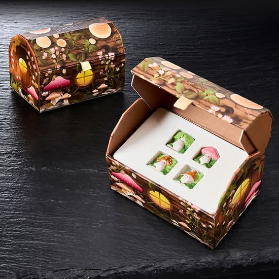 Le coffret de 4 fèves