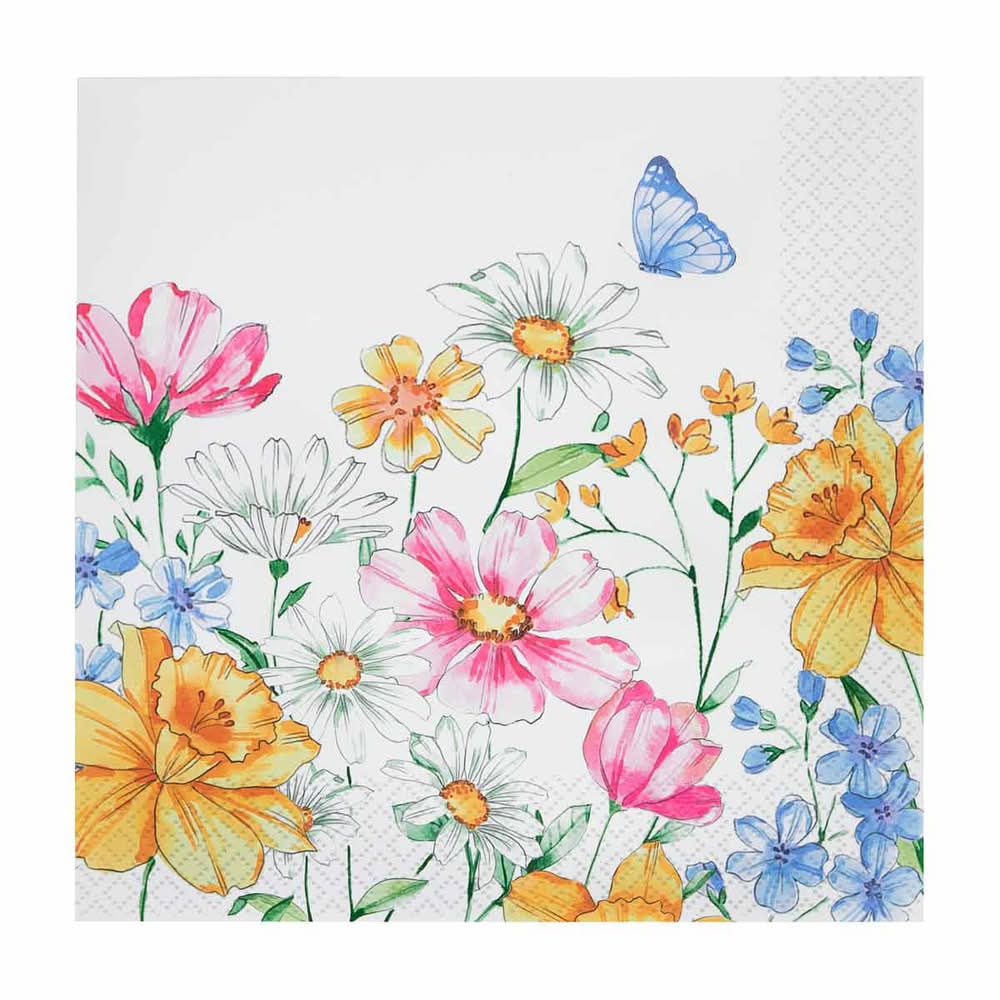 Easter Printed Traditional Lunch Napkins