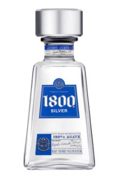 1800 Silver Blanco Tequila Liquor (200 ml)