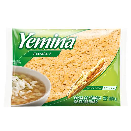 Yemina pasta para sopa estrella no. 2 (bolsa 200 g)