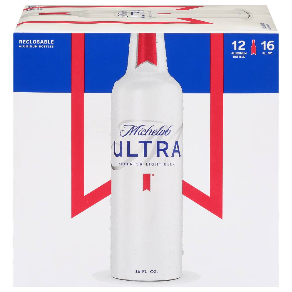 Michelob Ultra Superior Light Beer (12 ct, 16 fl oz)