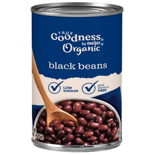 True Goodness Organic Black Beans (15 oz)