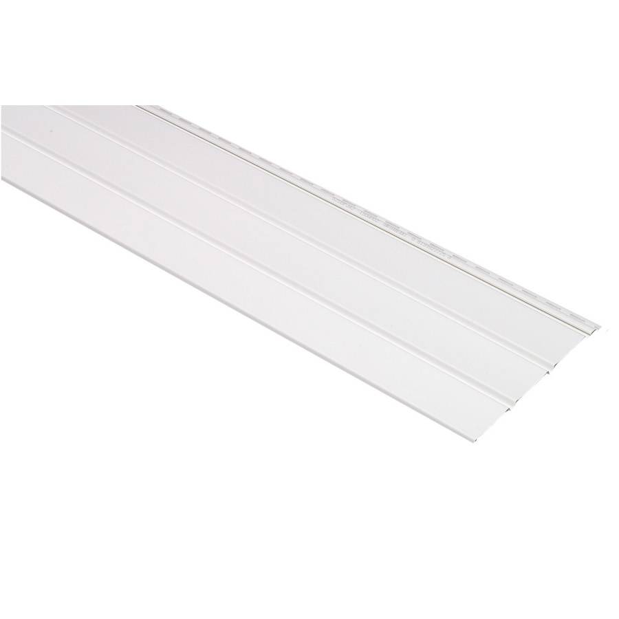 12-in x 143.75-in White Vinyl Solid Soffit | 424214