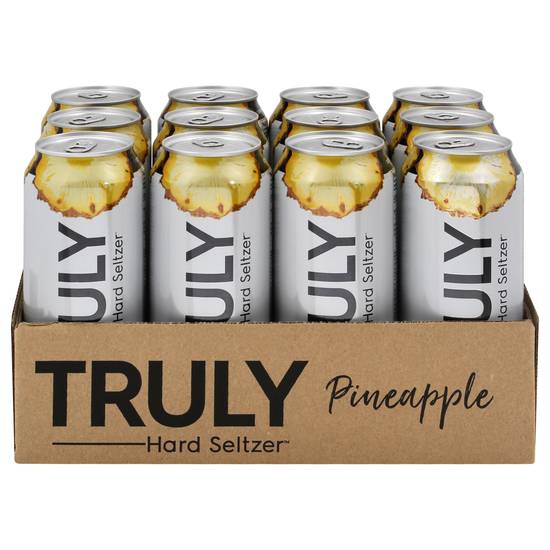 Truly Hard Seltzer (24 fl oz) (pineapple)