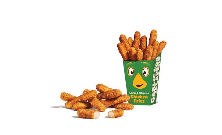 20 Garlic and Jalapeno Chicken Fries