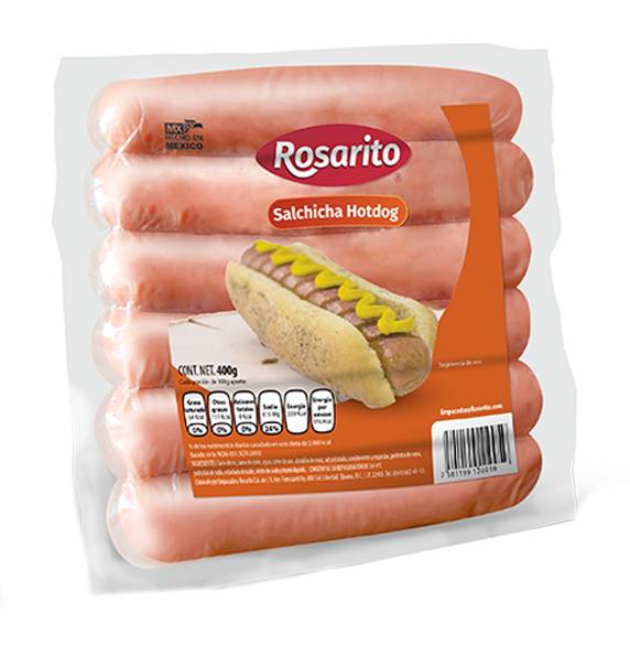 Rosarito · Salchicha hot dog (200 g)
