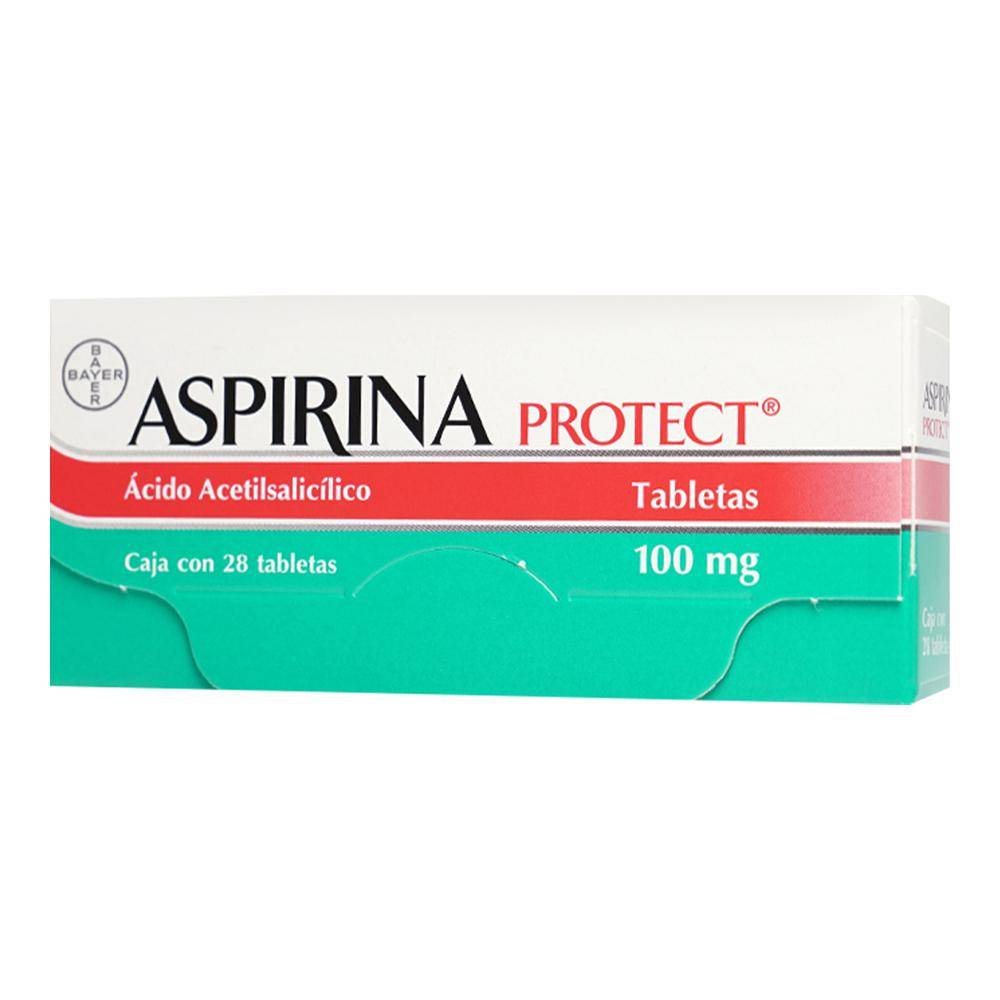 Bayer · Aspirina protect tabletas 100 mg (28 un)