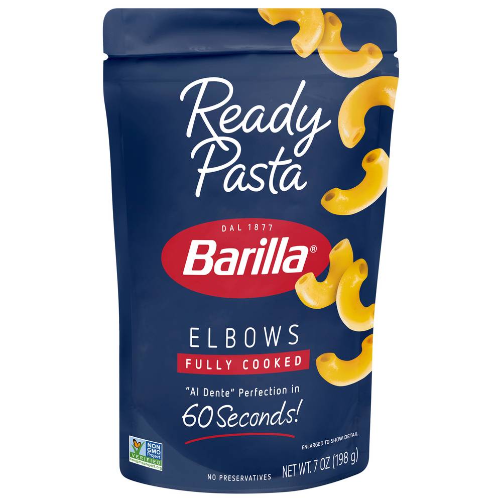 Barilla Ready Pasta Fully Cooked Elbows