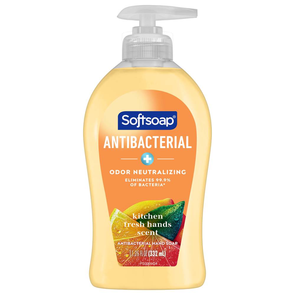 Softsoap Antibacterial Kitchen Fresh Hands Zesty Lemon Hand Soap