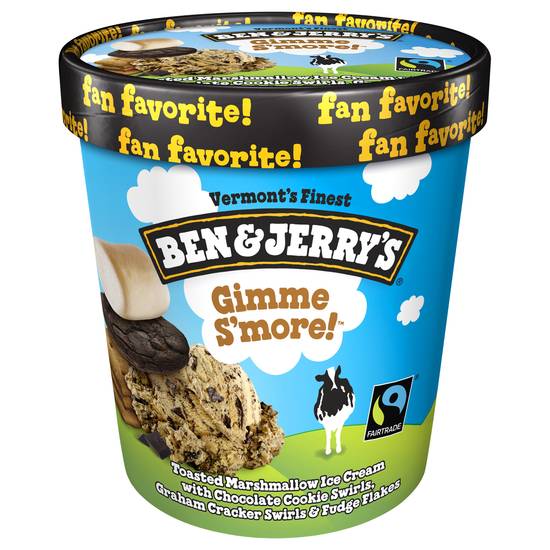 Ben & Jerry's Gimme S'more Chocolate Ice Cream