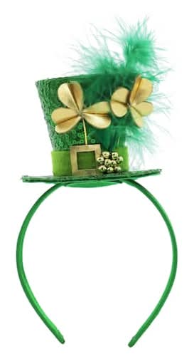 Green Top Hat Headwear By Celebrate It