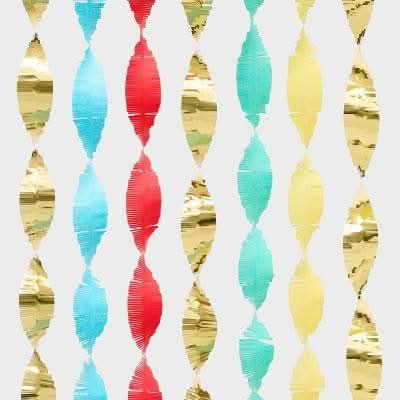 Twisted Paper Hanging Garlands - Spritz