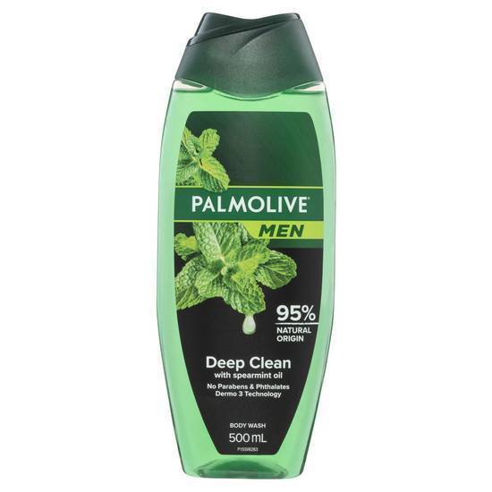 Palmolive Men Body Wash Deep Clean Shower Gel 500mL