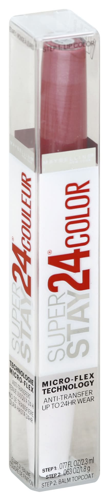 Maybelline Super Stay 24 2-step Long Lasting Liquid Lipstick, Infinite Petal, Infinite Petal (1.6 oz)