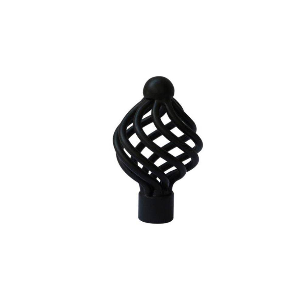 allen + roth 2.07-in L x 1.42-in Dia Transitional Steel Lamp Finial | LPF7BRZ