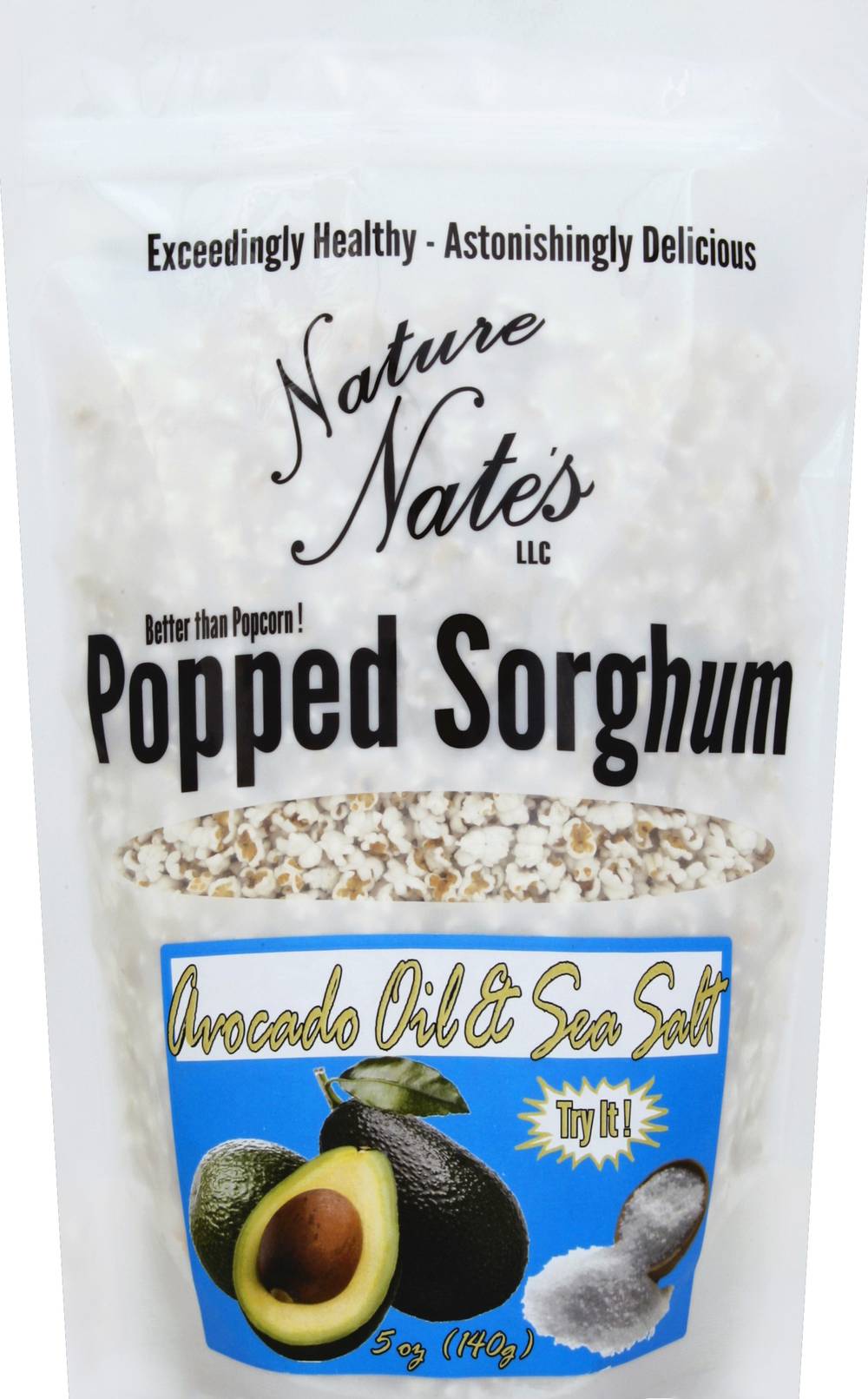 Nature Nate's Honey Co. Popped Sorghum (5 oz)