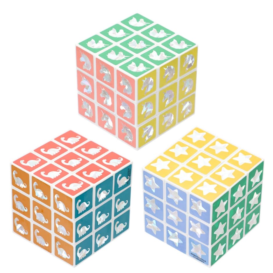 3D Puzzle Cube, Assorted