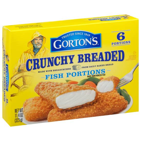 Gorton's Crunchy Breaded Fish Portions (6 ct)