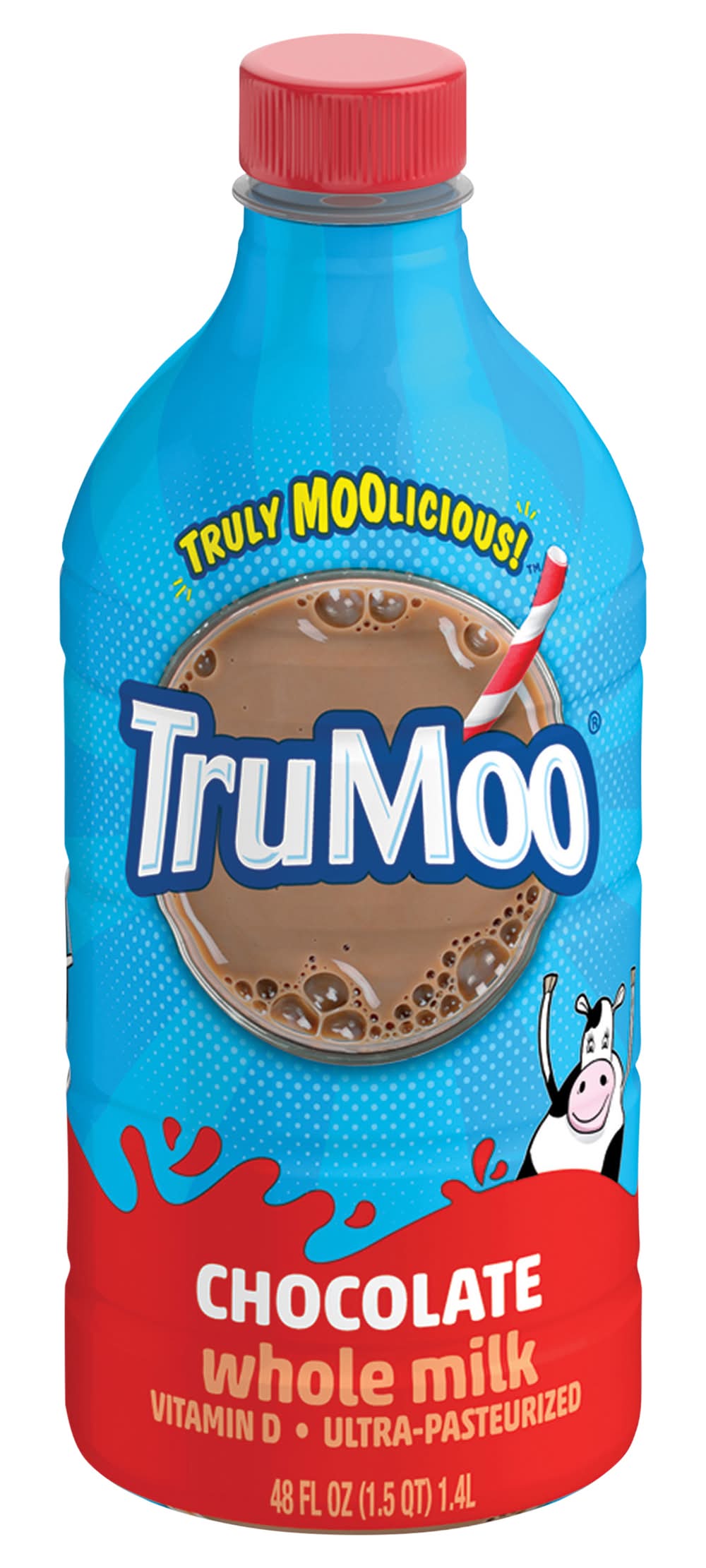 TruMoo Ultra-Pasteurized Vitamin D Whole Milk, Chocolate (48 fl oz)