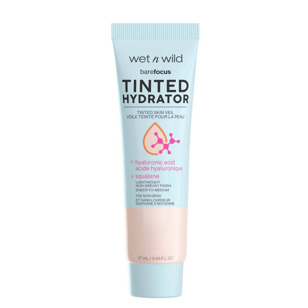 wet n wild Bare Focus Tinted Hydrator Tinted Skin Veil, 1114059 Porcelain (0.91 fl oz)