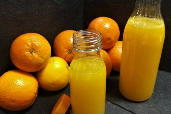 Jus d'orange frais préssé 50cl