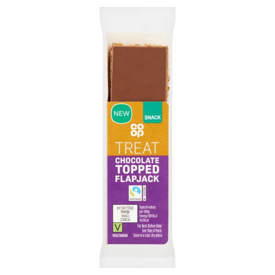 Co-op Treat Chocolate Topped Flapjack Bar