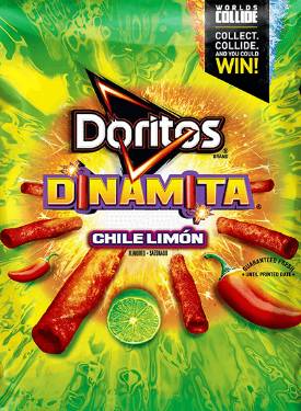 DORITOS� - DINAMITA� Chile Lim�n Flavored Rolled Tortilla Chips - 44ct (1X44|Case of 1)