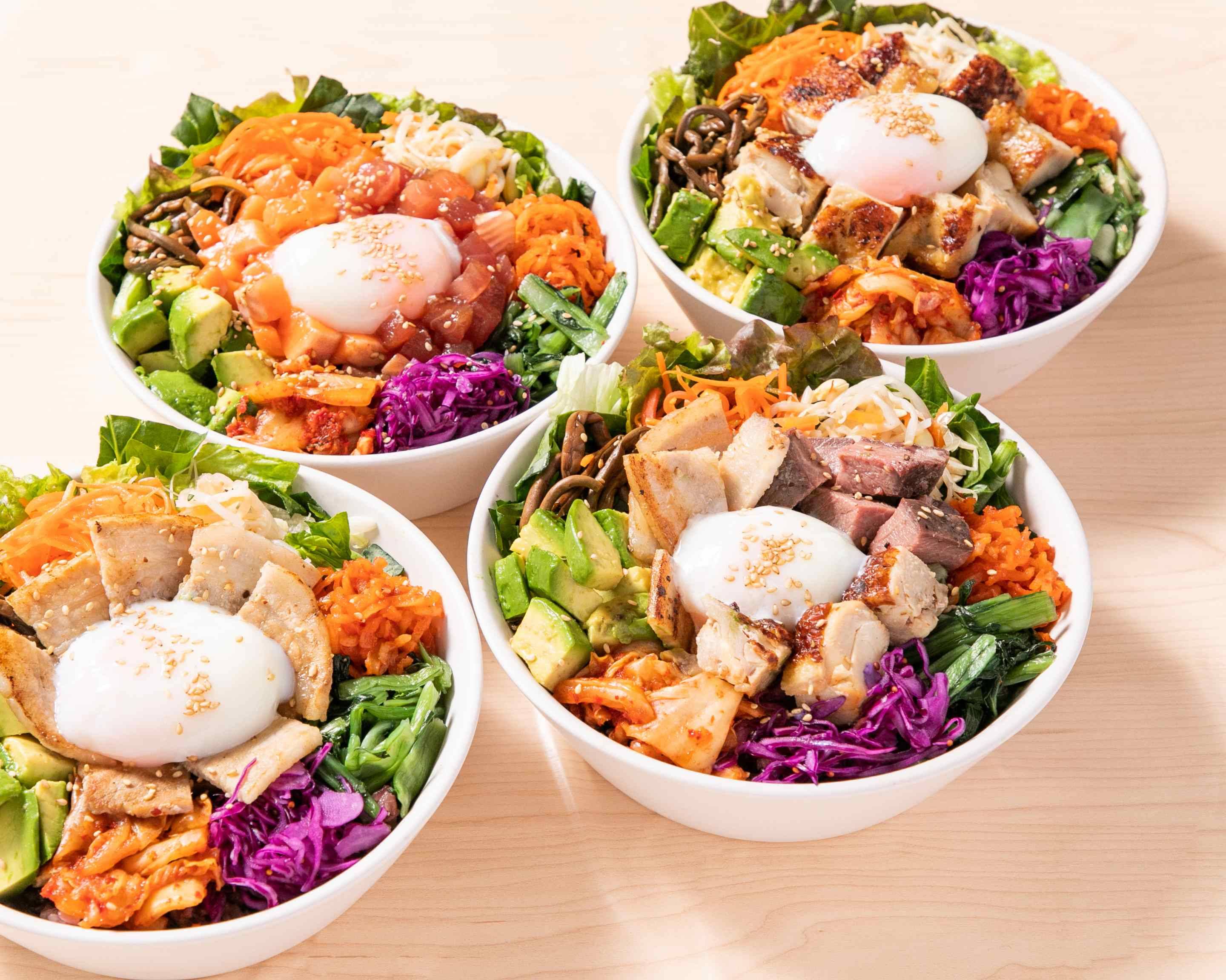 ビビンバオーダー相談 雑穀＆8種野菜のカスタムビビンバ】ウェルビンビビンバ 東矢向店の出前