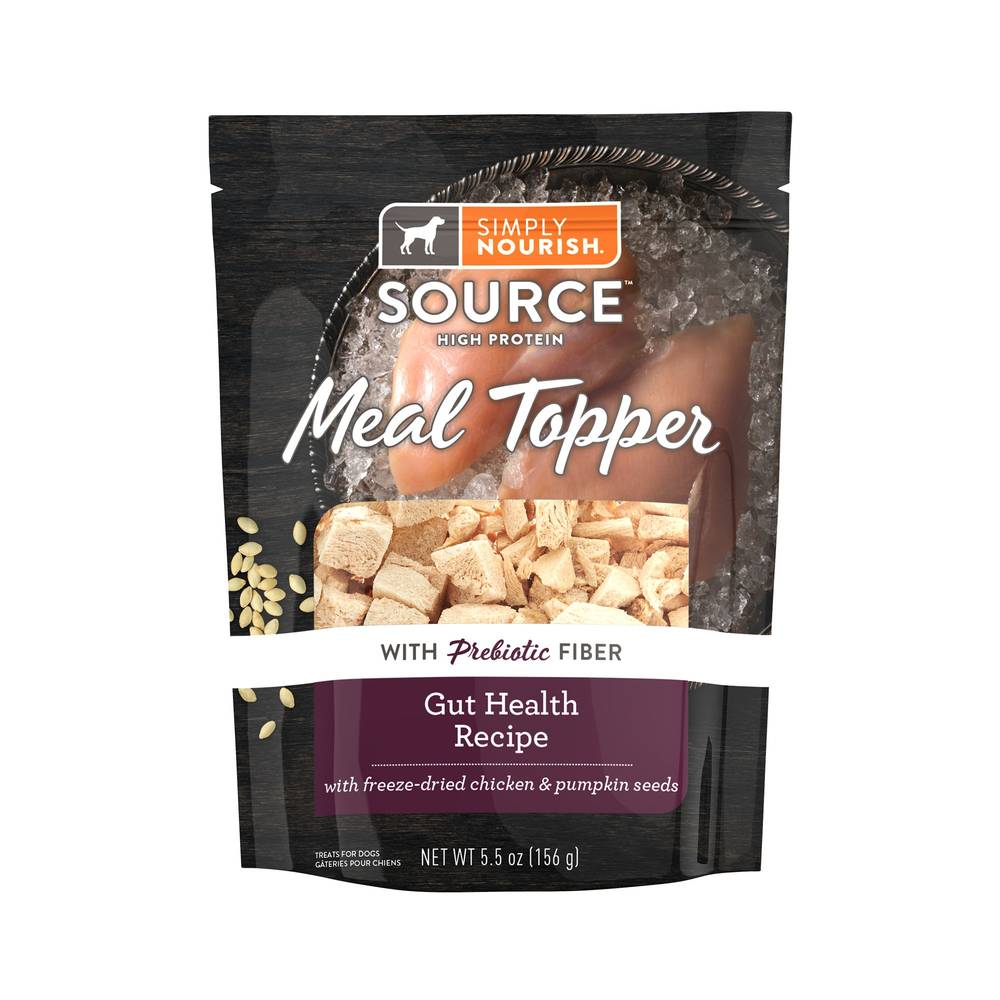Simply Nourish Source Freeze Dried Meal Topper - High Protein, 5.5 OZ (Flavor: Chicken & Pumpkin, Size: 5.5 Oz)