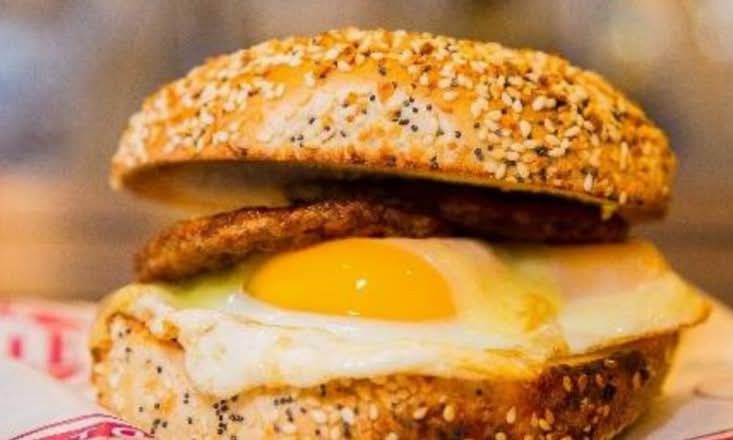 Finagle's Famous Egg Sandwich