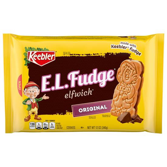 Keebler E.l. Fudge Elfwich Original Cookies