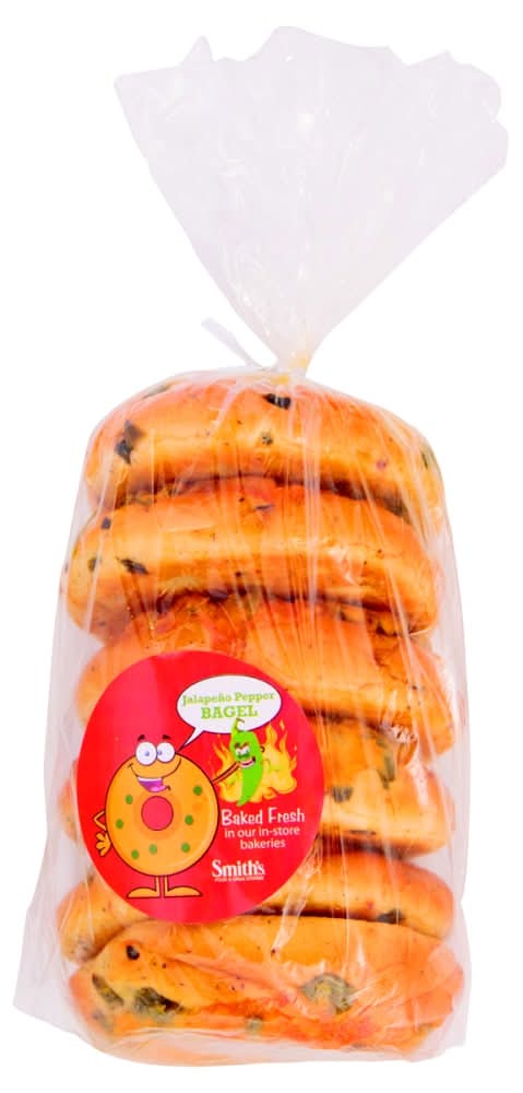 Bakery Fresh Goodness Jalapeno Pepper Bagels