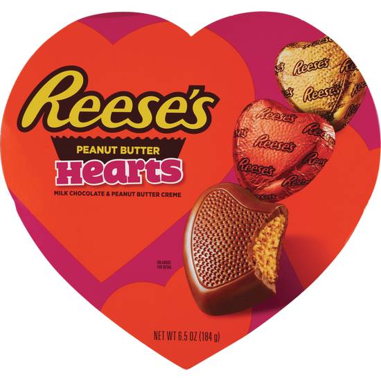 Order VA REESES HEARTS HEART BOX 6.5Z food online from CVS store, Providence County on bringmethat.com