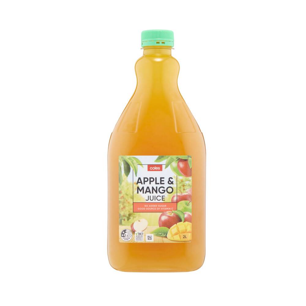 Coles Apple & Mango Juice 2L