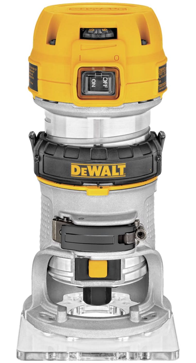 Dewalt 7 Amps 1.25 Hp Corded Compact Router Tool Only