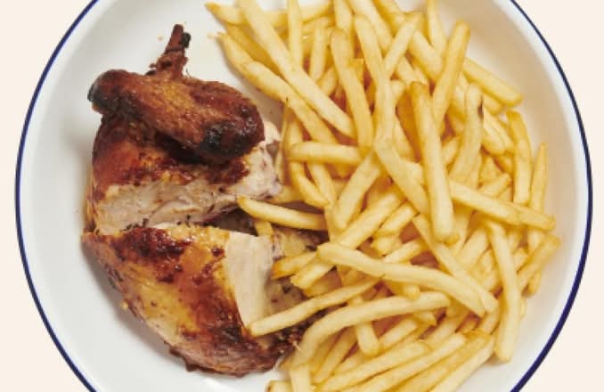 1/4 Chicken & Chips