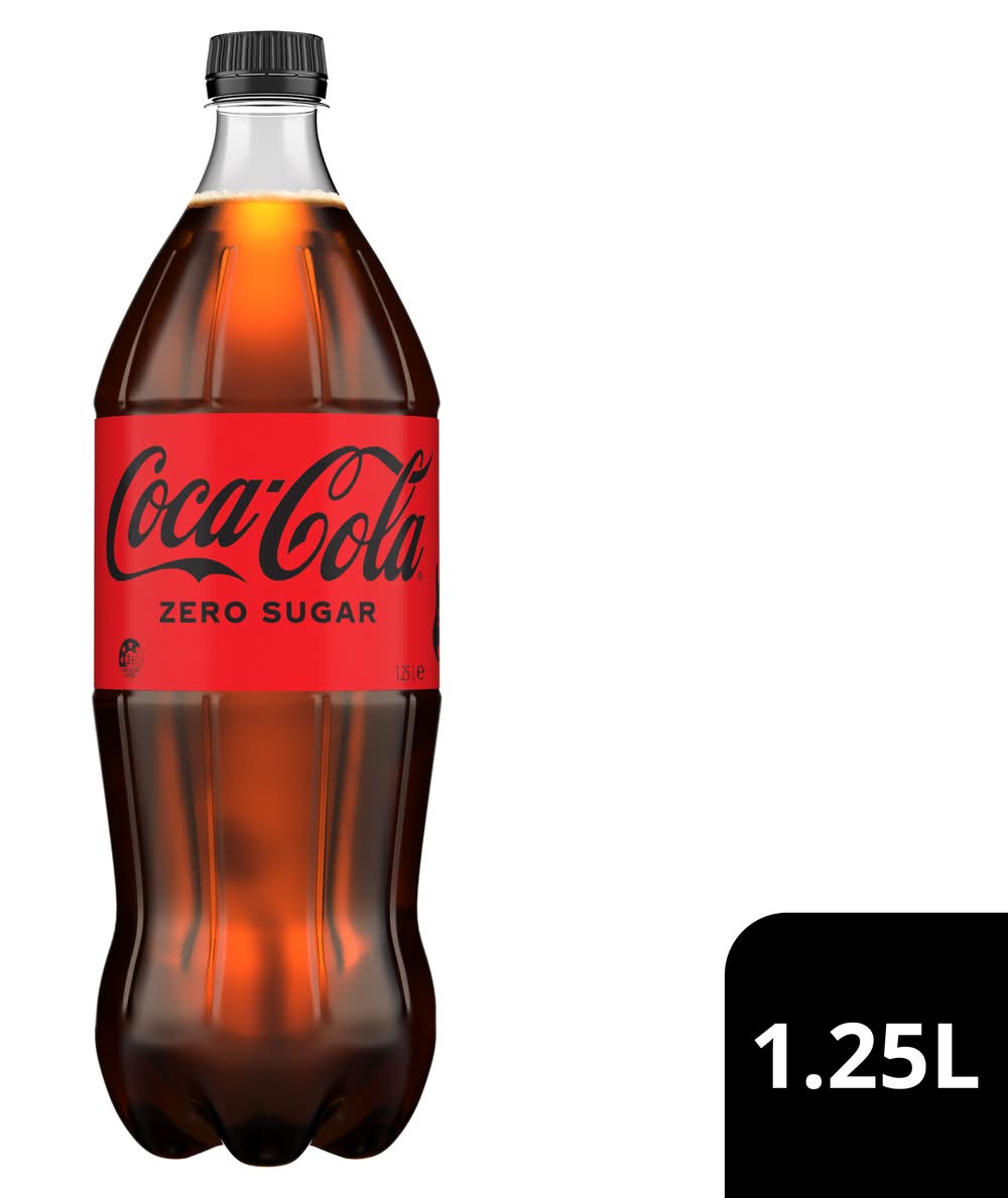 Coca-Cola Zero Sugar Soda (1.25L)