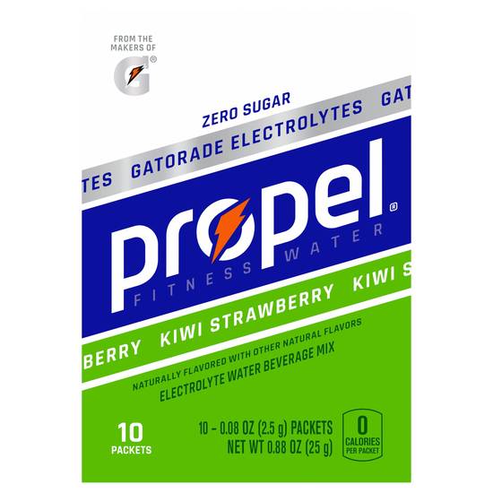 Propel Zero Drink Mix (10 ct, 0.84 oz) (kiwi-strawberry)
