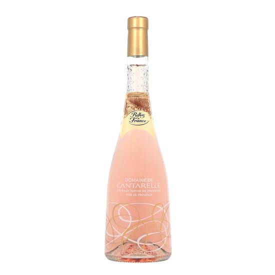 Reflets de France - Vin rosé domaine de cantarelle AOC (750 ml)