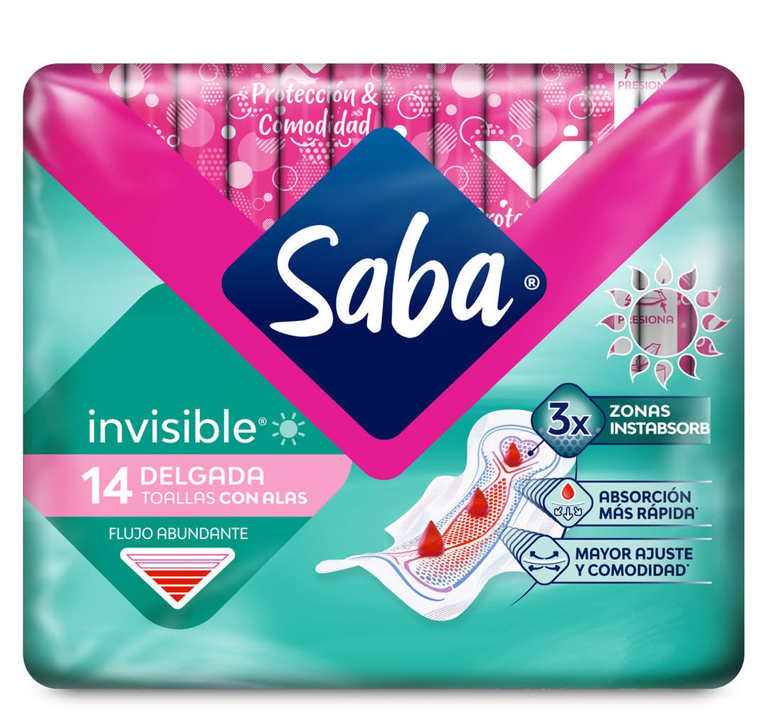 Saba · Toallas con alas invisible (14 un)
