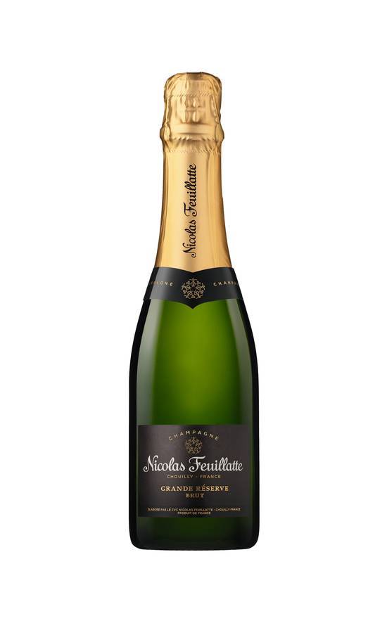 Champagne nicolas feuillatte grande reserve brut 37.5cl