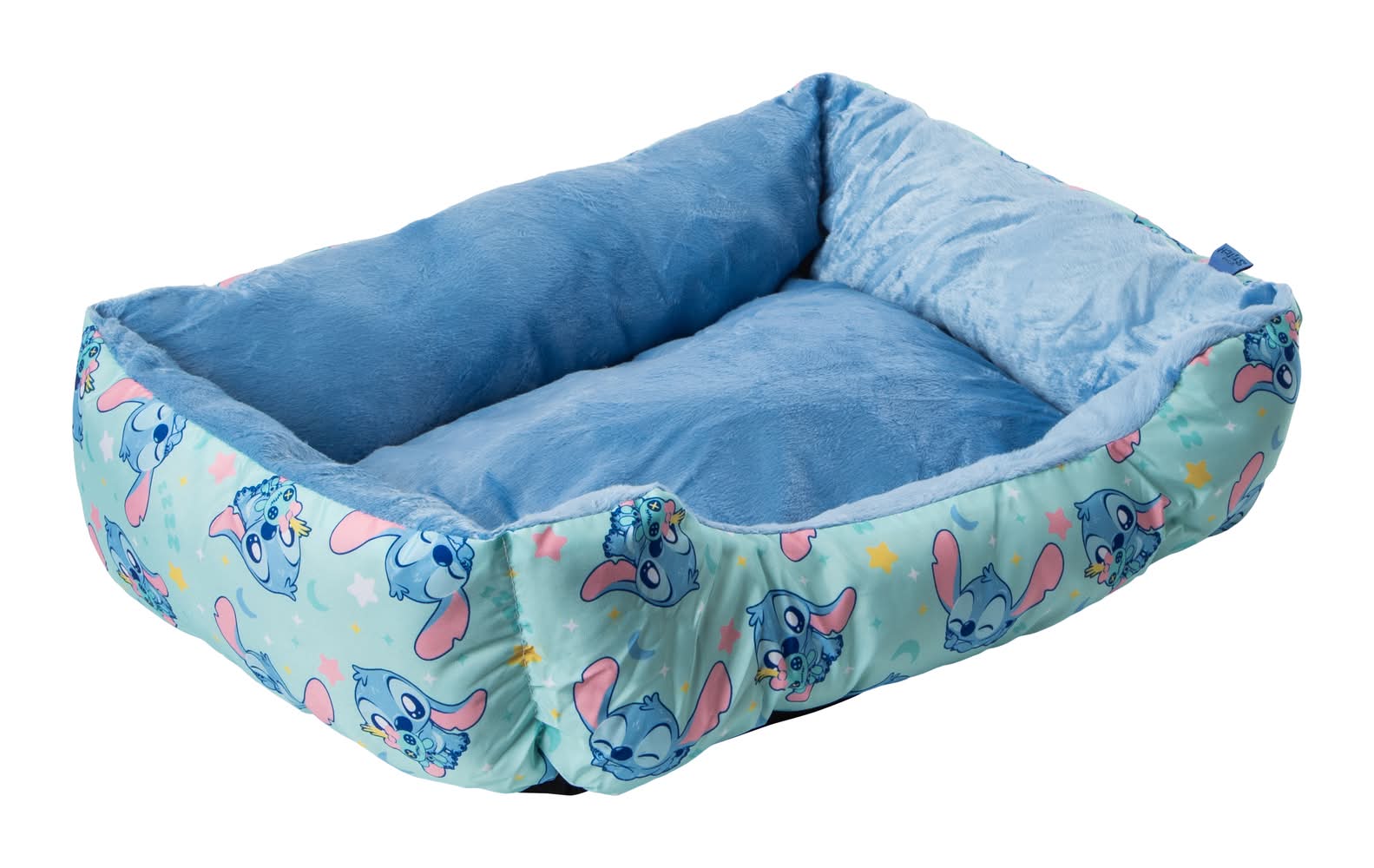 Disney Stitch Pet Bed 20inx16in Blue Stitch
