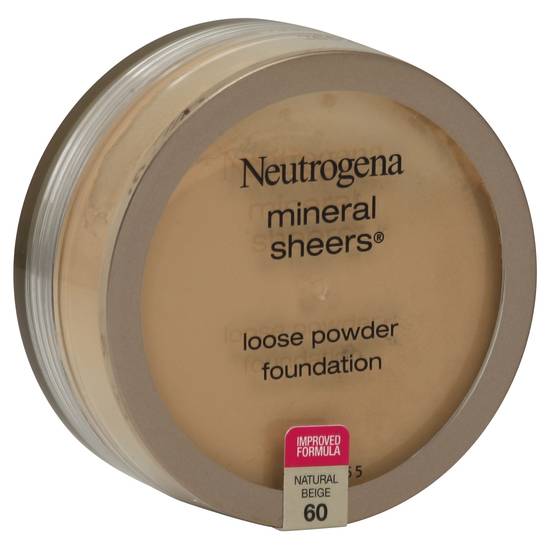 Neutrogena Mineral Sheers Natural Beige Loose Powder Foundation