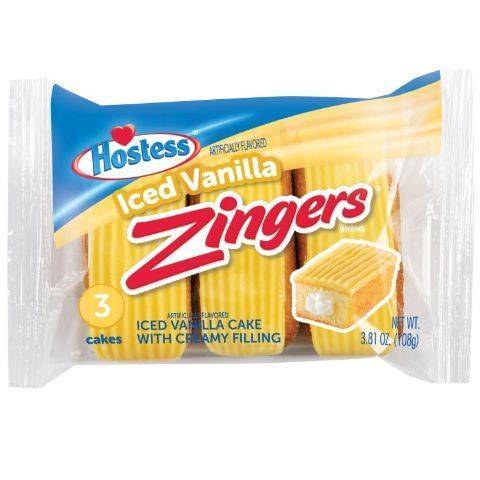 Hostess Vanilla Zingers 3 Count