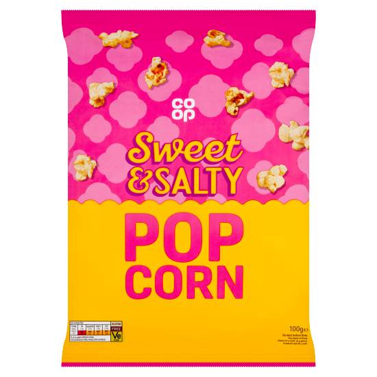 Co-op Sweet and Salted Popcorn (100g)