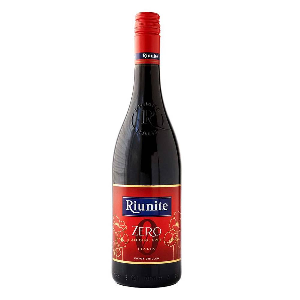 Riuinite · Vino tinto sin alcohol zero lambrusco (750 ml)